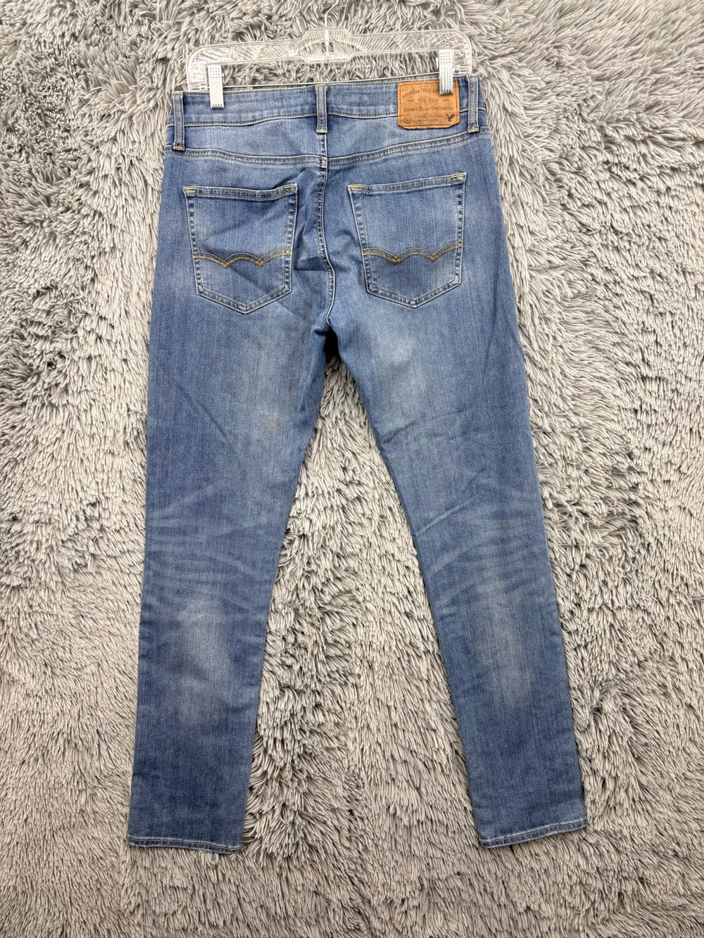 American Eagle Jeans Mens 30 Slim Medium Wash Medium Rise Blue Denim